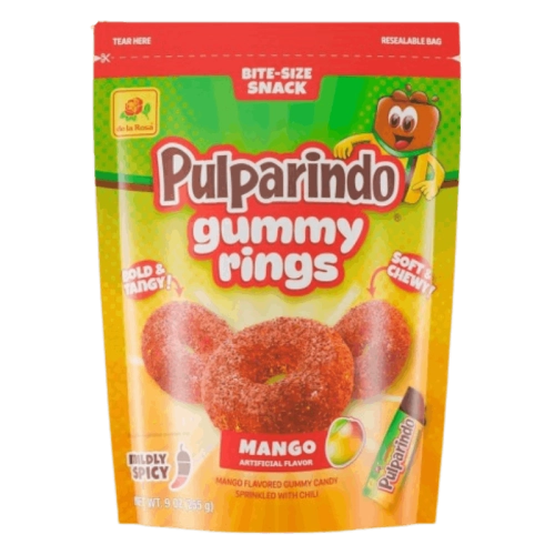 Pulparindo Gummy Rings Mango