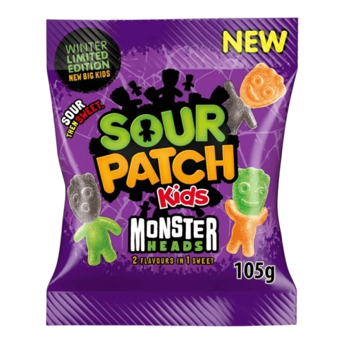 Sour Patch Kids Monster Heads