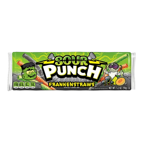 Sour Punch Frankenstraws