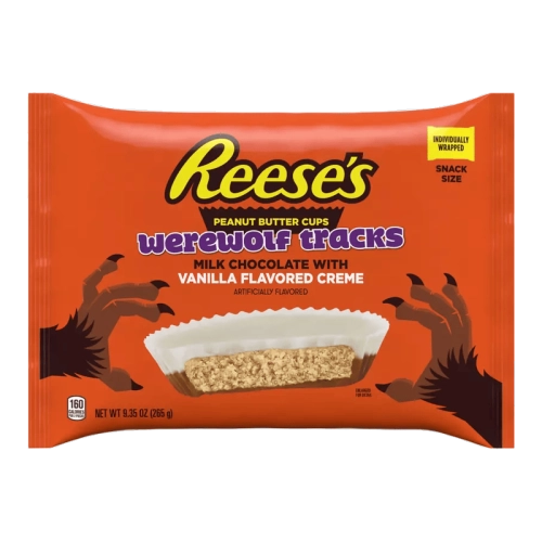 Reese's Peanut Butter Cups Werewolf Tracks