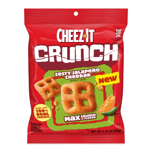 Cheez It Crunch Zesty Jalapeno Cheddar