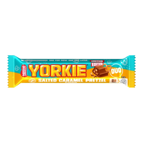 Yorkie Salted Caramel Pretzel Duo