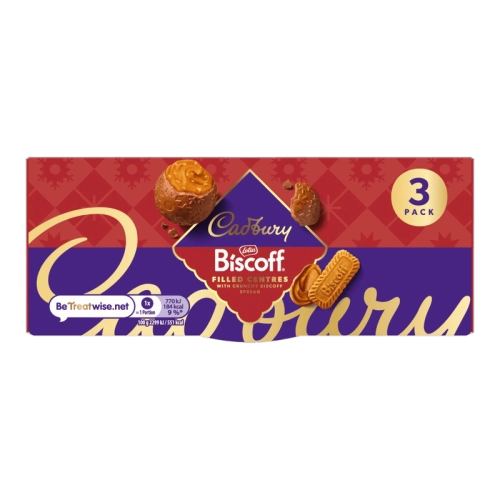 Cadbury Biscoff Bauble 3 Pack