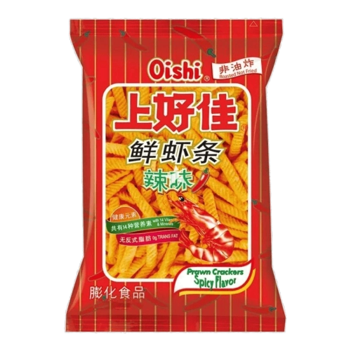 Oishi Spicy Prawn Crackers