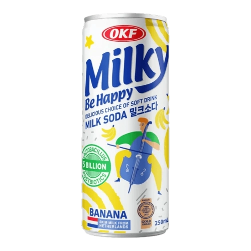 OKF Milky Banana Milk Soda