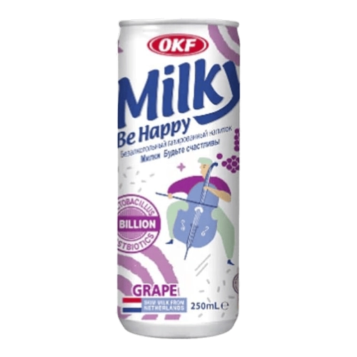 OKF Milky Grape Milk Soda