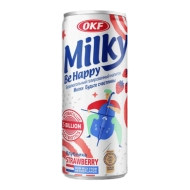 OKF Milky Strawberry Milk Soda