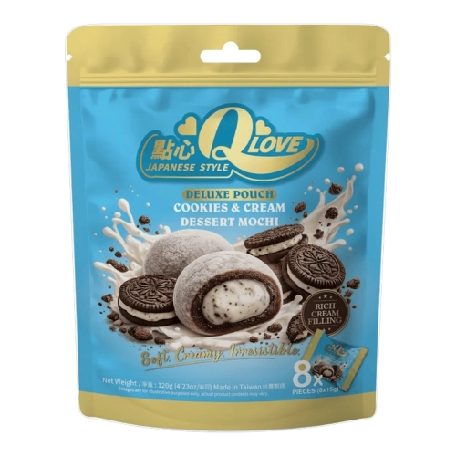 QLove Cookies & Cream Mochi