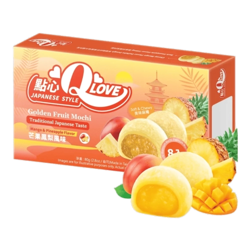 QLove Golden Fruit Mochi