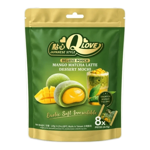 QLove Mango Matcha Latte Mochi