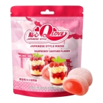 QLove Raspberry Custard Mochi