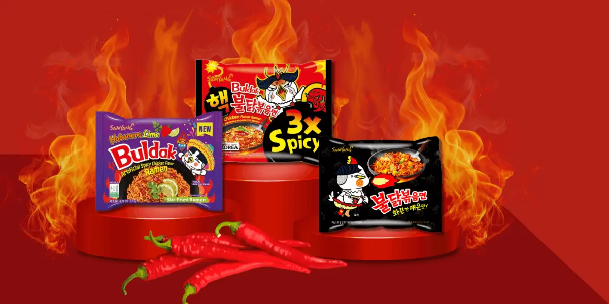 Jaka zupka Samyang jest najostrzejsza? Piekielny ranking!